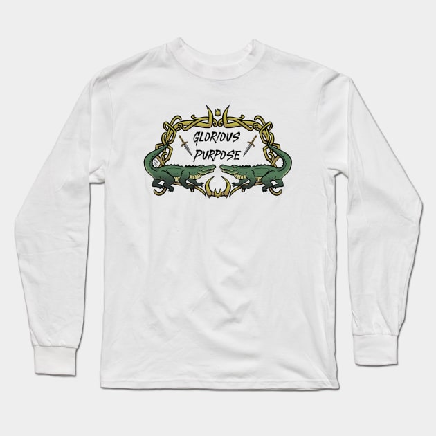 Glorious purpose Long Sleeve T-Shirt by swinku